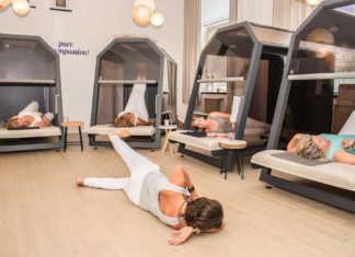 Mindful bewegen in de infrarood SportCabine De SportLounge Bussum - Mindful bewegen in de infrarood SportCabine