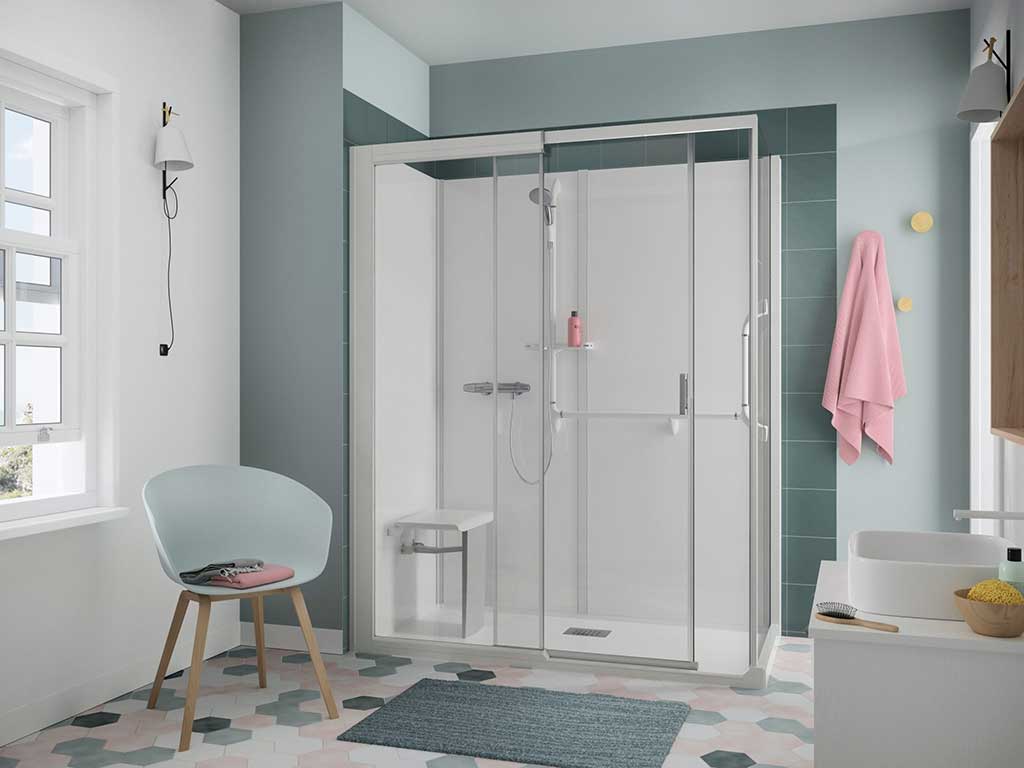 Pronk ergo - bad naar douche
