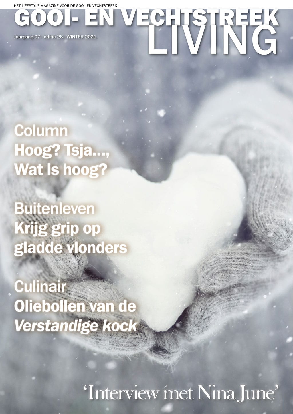 Cover Gooi- en Vechtstreek Living editie 28 - winter 2021