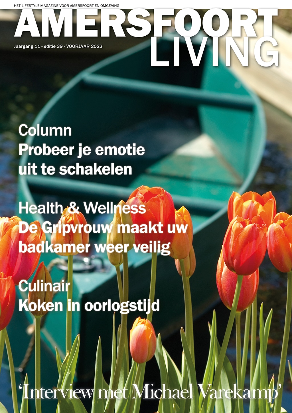 Cover Amersfoort Living editie 39 - voorjaar 2022