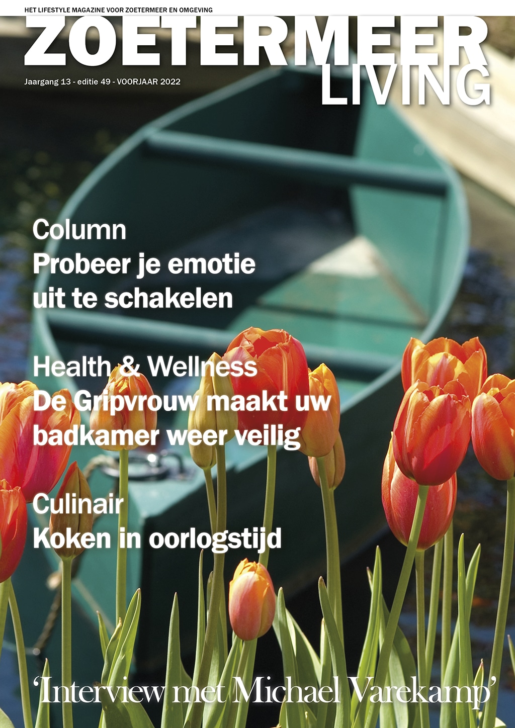 Cover Zoetermeer Living editie 49 - voorjaar 2022
